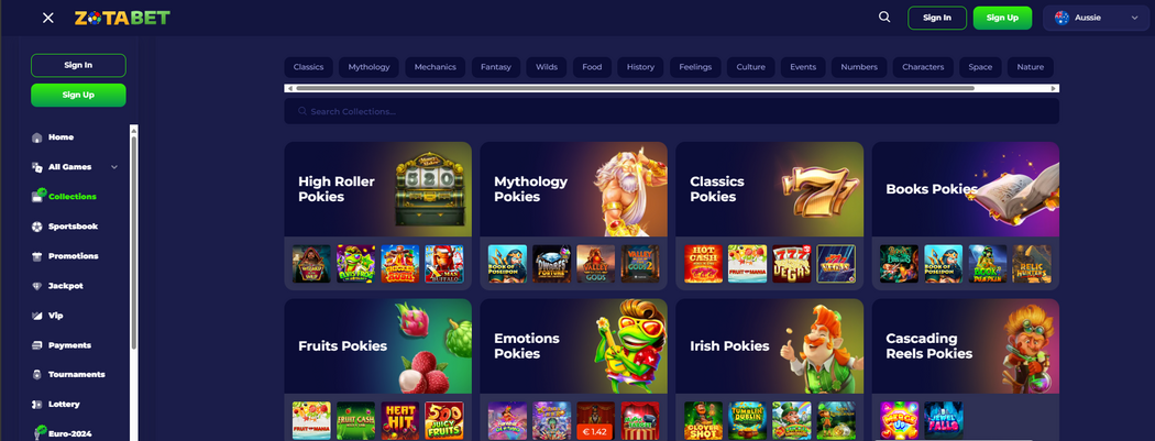 Programa VIP de casino zeta con estética tribal y detalles dorados